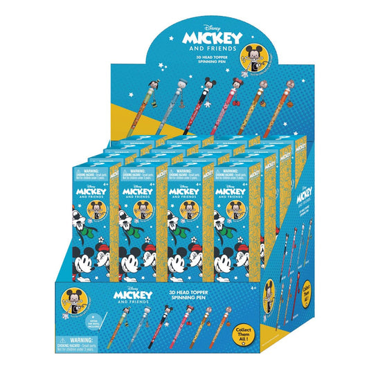 Micky and Friends 3D Head Topper Spinning Pen P051705