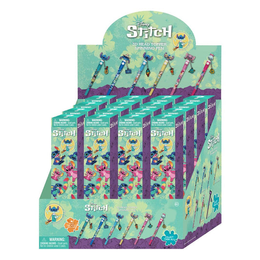 Stitch The Movie Stitch 3D Head Topper Spinning Pen P051706