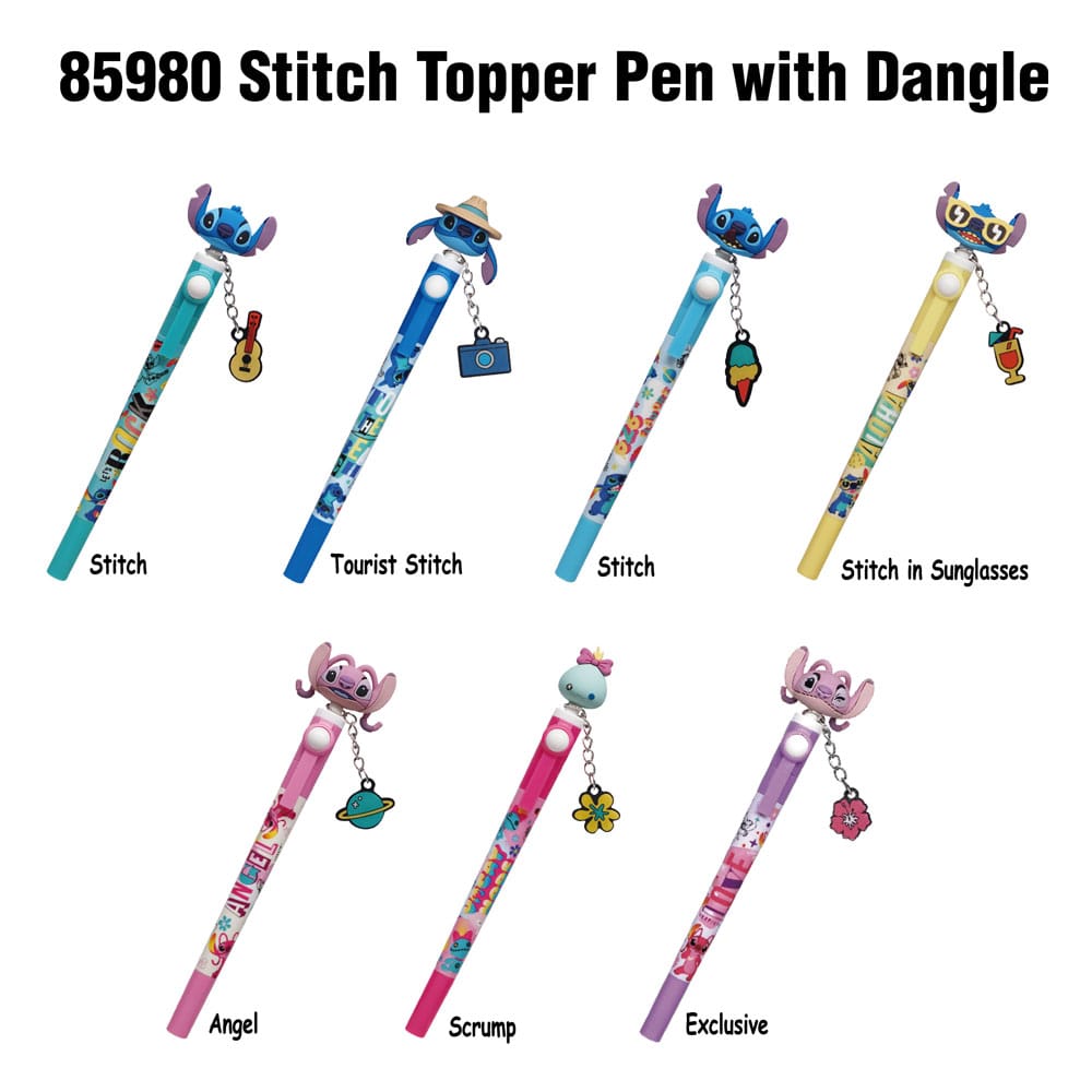 Stitch The Movie Stitch 3D Head Topper Spinning Pen P051706