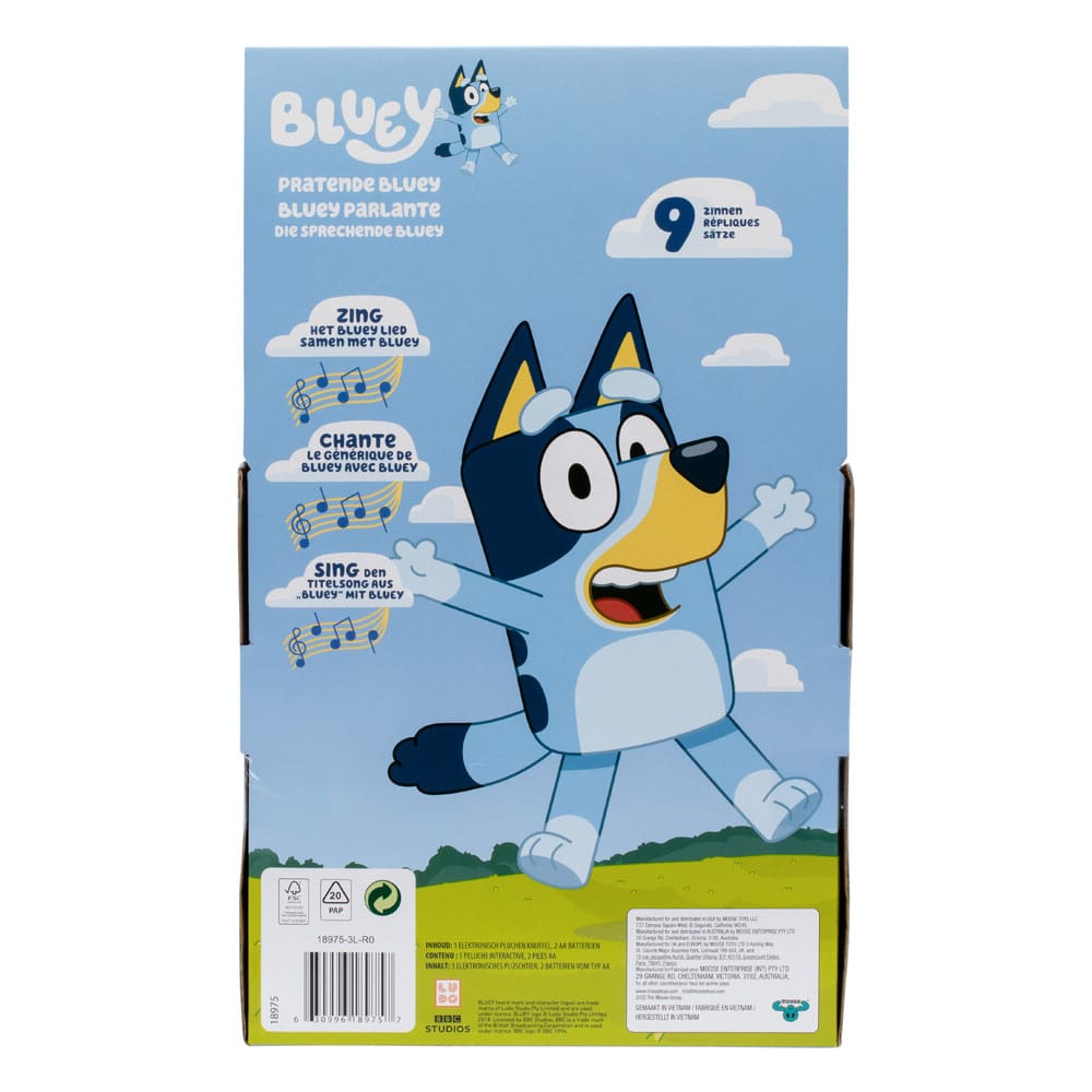 Bluey Talking Plush Toy Bluey 33 cm P051879