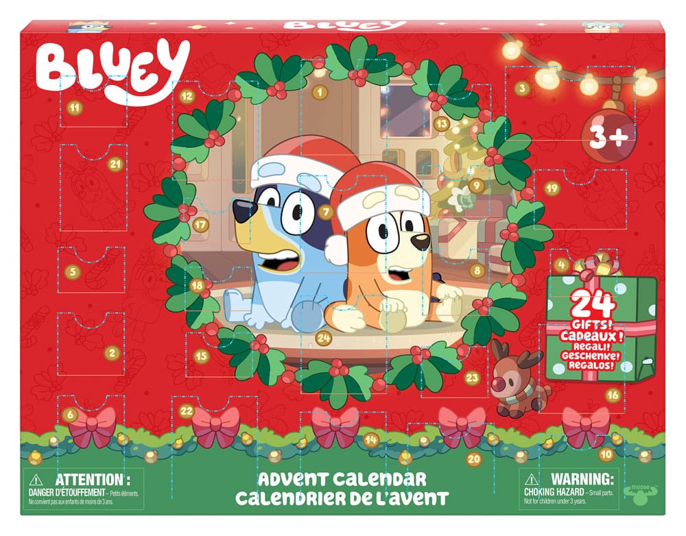 Bluey Advent Calendar Mini Figures P066614