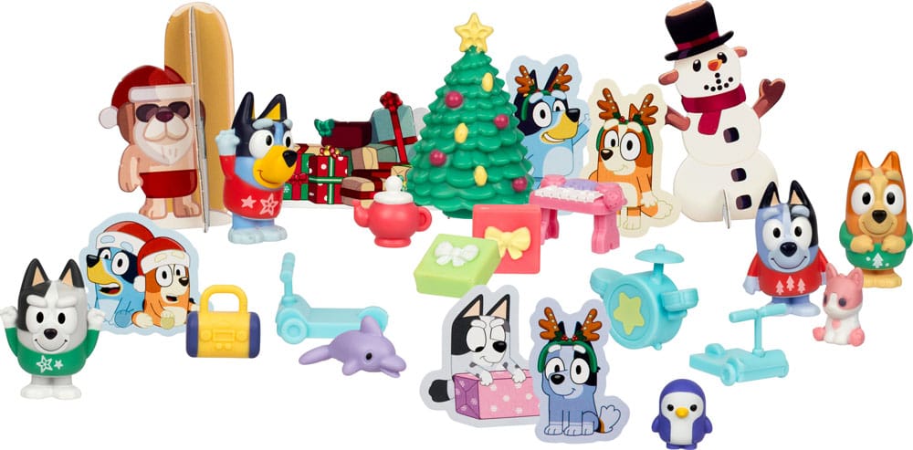 Bluey Advent Calendar Mini Figures P066614
