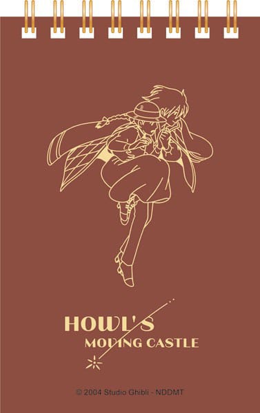 Howl´s Moving Castle Memo Pad Sophie & Hauru P051940