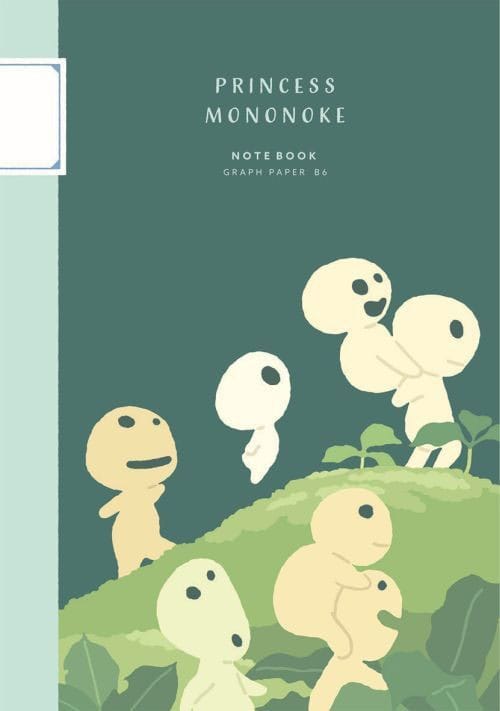 Princess Mononoke Notebook Kodama P051941