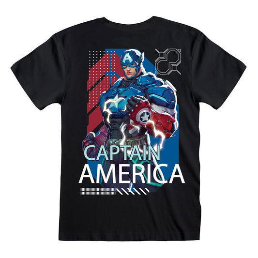 Marvel Rivals T-Shirt Captain America Size XL P051994