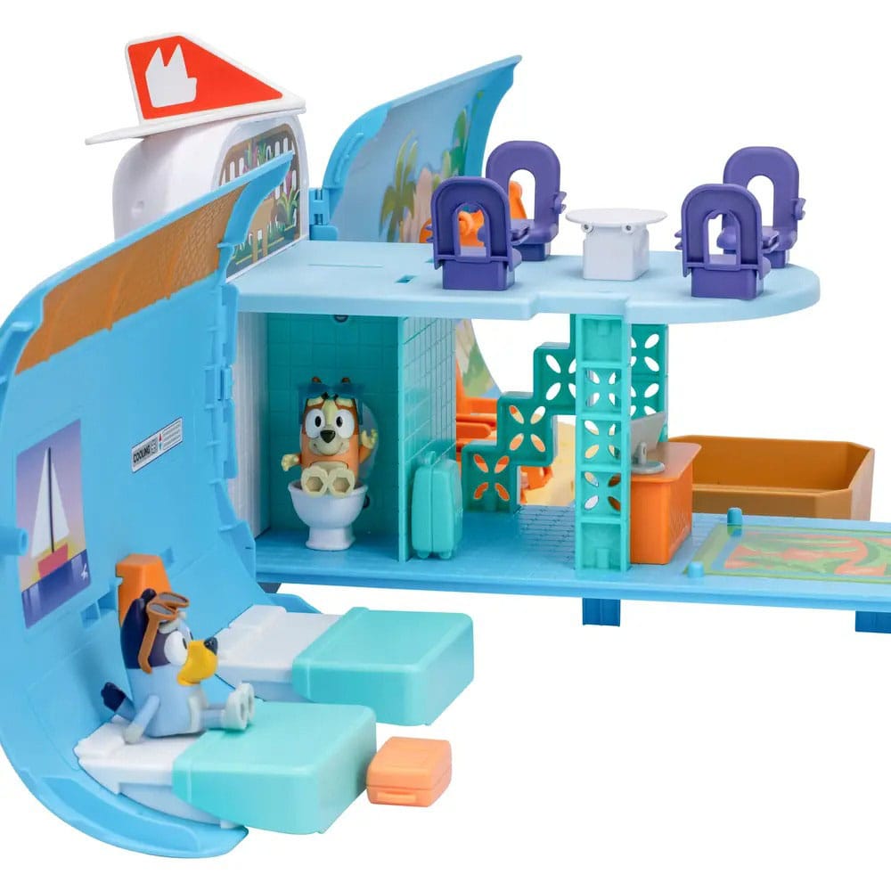 Bluey Mini Figure Playset Bluey Holiday 3in1 Set P066617