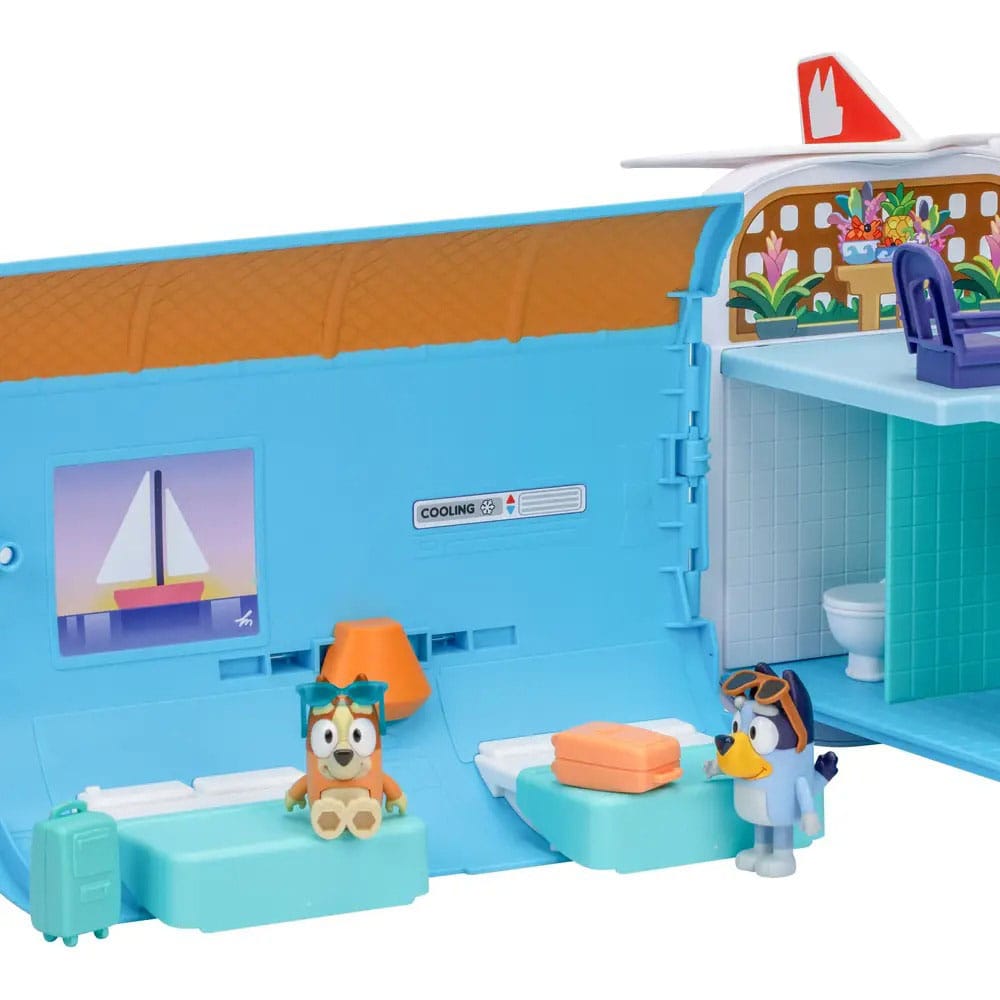 Bluey Mini Figure Playset Bluey Holiday 3in1 Set P066617