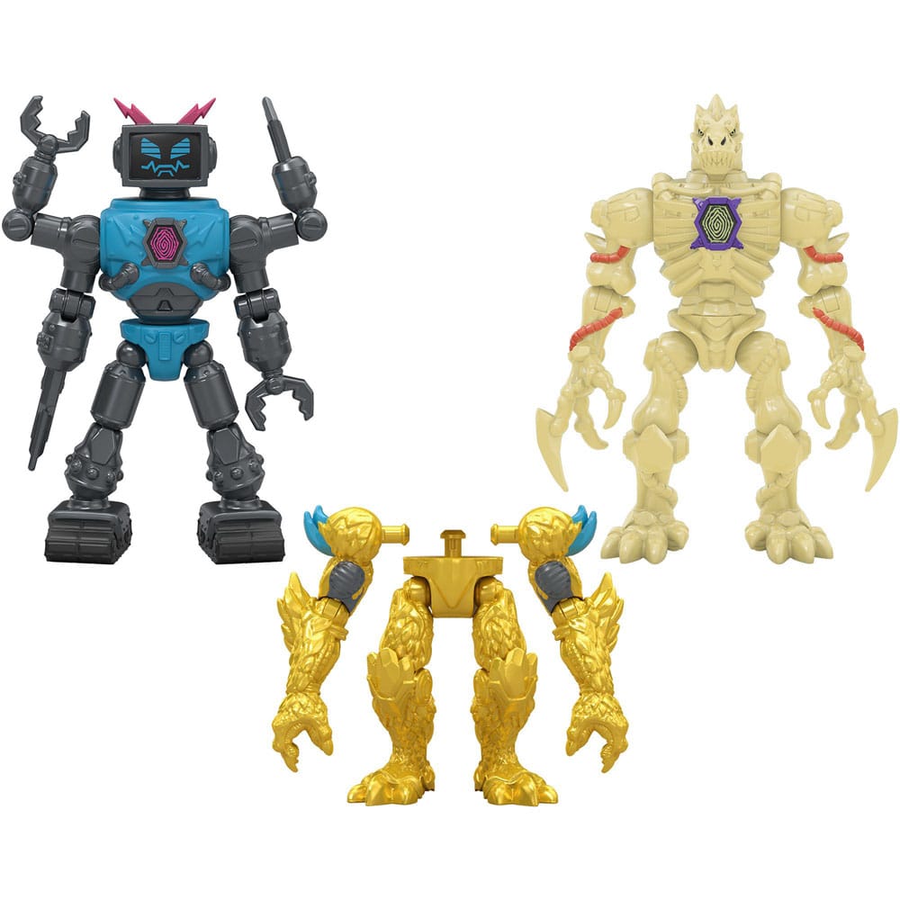 Mr. Beast Lab Hybrids Series 2 Mini Figuren 2er-Pack Lab-Bot vs Gid Skeleton 11 cm P066628