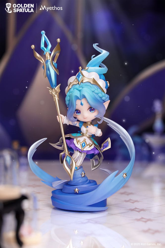Golden Spatula PVC Statue Prestige Perfume Gem Chibi Janna Figure 17 cm P052064
