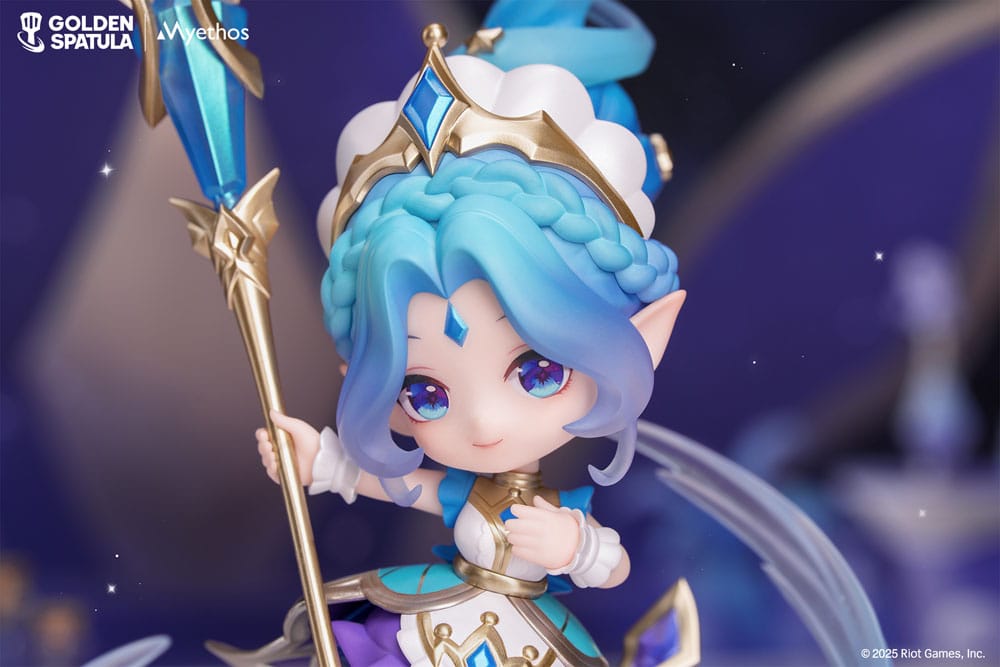 Golden Spatula PVC Statue Prestige Perfume Gem Chibi Janna Figure 17 cm P052064