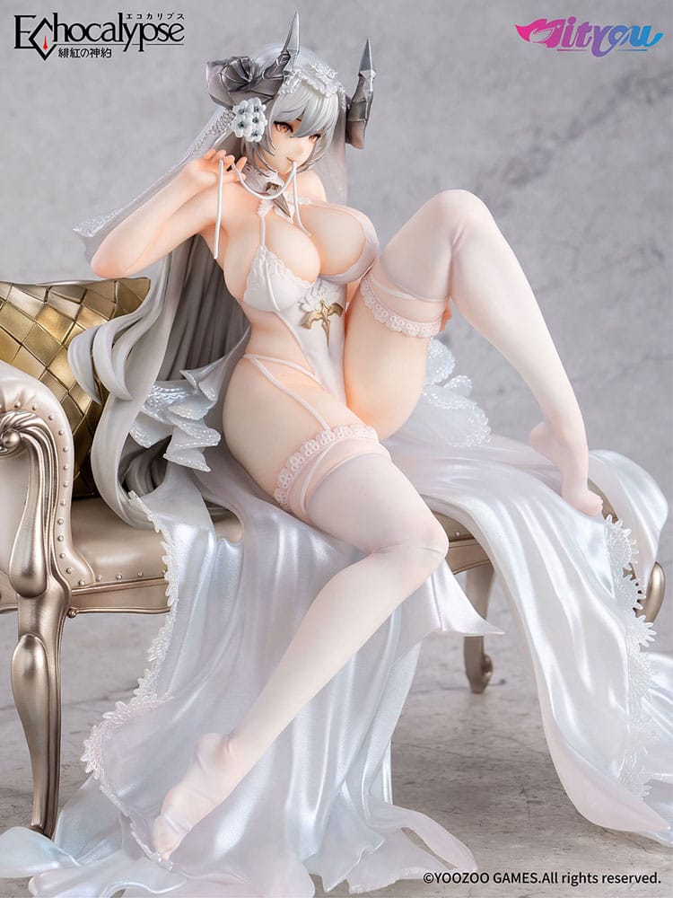 Echocalypse PVC Statue 1/7 Lilith Pure White Pledge Ver. 21 cm P052088