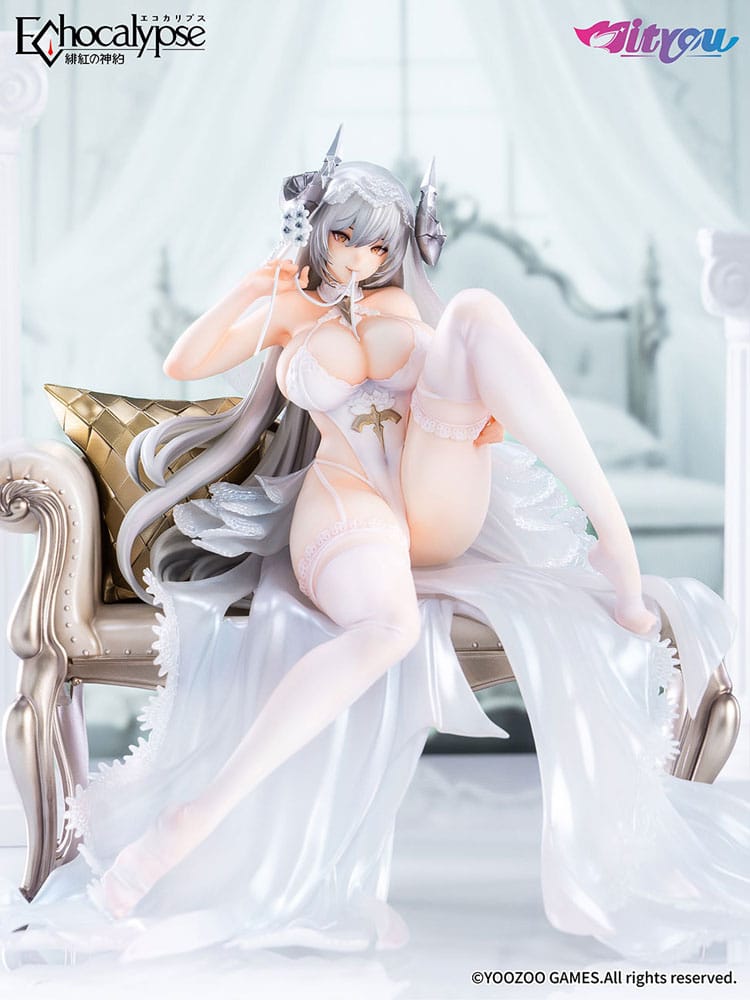Echocalypse PVC Statue 1/7 Lilith Pure White Pledge Ver. 21 cm P052088