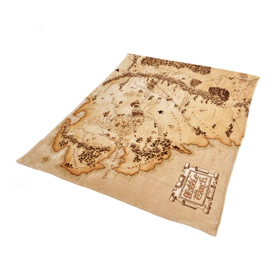 The Lord of the Rings Cozy Blanket Middleearth Map 180 x 200 cm P052150