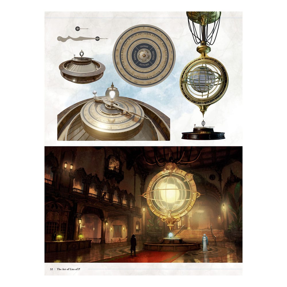 Lies of P Art Book The Art of Lies of P