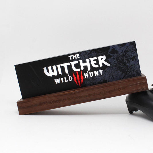 The Witcher LED-Light Wild Hunt Logo 22 cm P052202