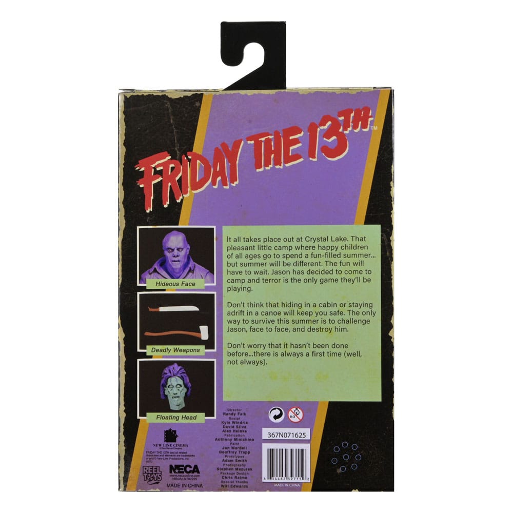 Friday the 13th Action Figure Jason Theme Music Edition (Classic Video Game Appearance) 18 cm P066712