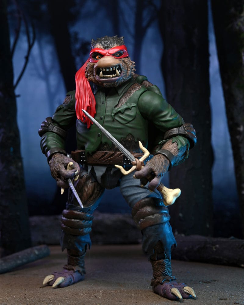 UNIVERSAL MONSTERS X TEENAGE MUTANT NINJA TURTLES ACTION FIGURE ULTIMATE RAPHAEL P052361