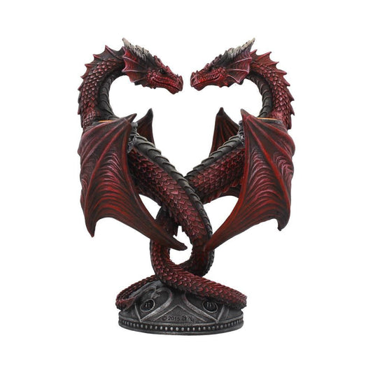 Anne Stokes Candle Holder Dragon Heart Valentine's Edition 23 cm P052536