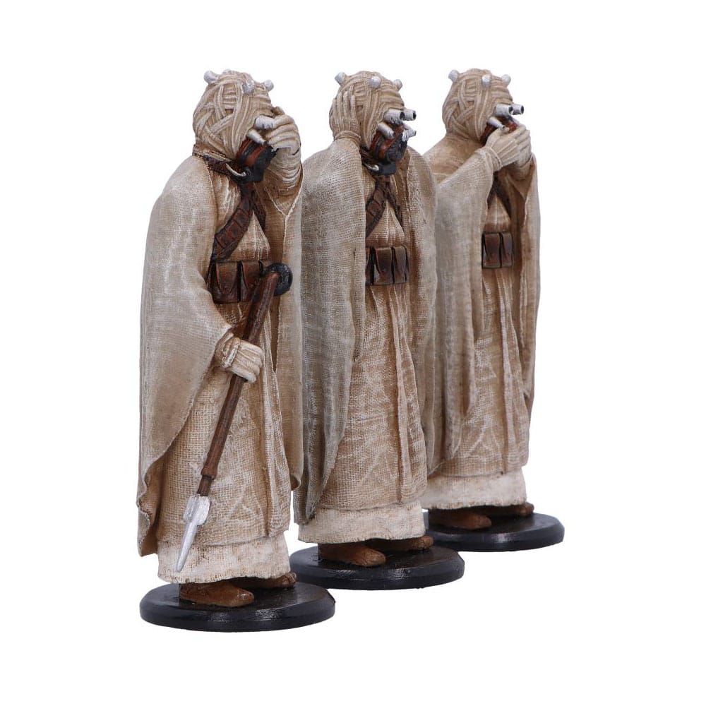 Original Stormtrooper Statue Three Wise Tusken Raiders 14 cm P066990