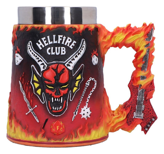 Stranger Things Tankard Hellfire Club 16 cm P071663