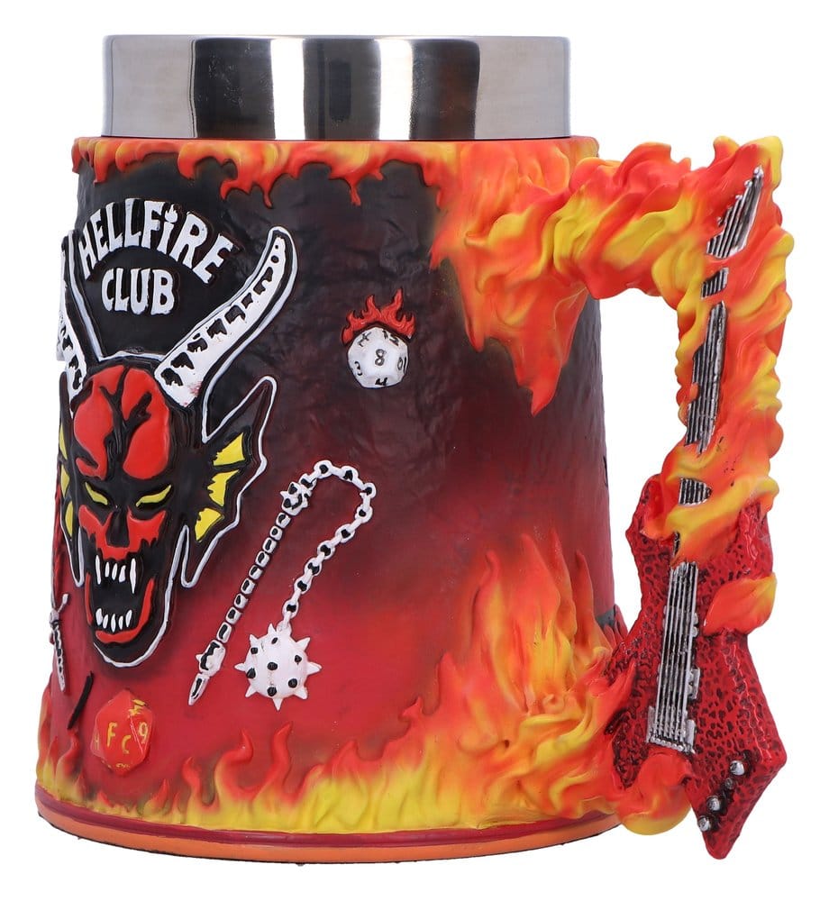 Stranger Things Tankard Hellfire Club 16 cm P071663