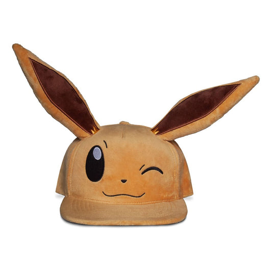 Pokemon Snapback Cap Winking Eevee P052839