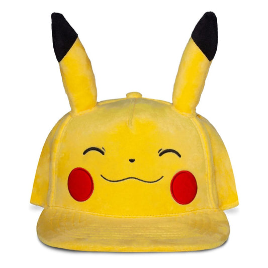Pokemon Snapback Cap Smiling Pikachu P052840