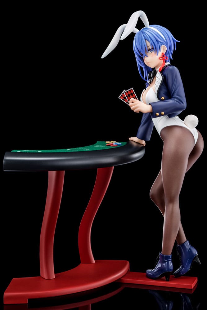 The Demon Sword Master of Excalibur Academy Statue 1/6 Sakuya Sieglinde wearing lapis lazuli blue bunny costume with Nip Slip Gimmick System 25 cm P052858