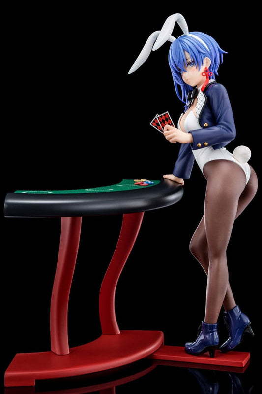 The Demon Sword Master of Excalibur Academy Statue 1/6 Sakuya Sieglinde wearing lapis lazuli blue bunny costume with Nip Slip Gimmick System 25 cm P052858
