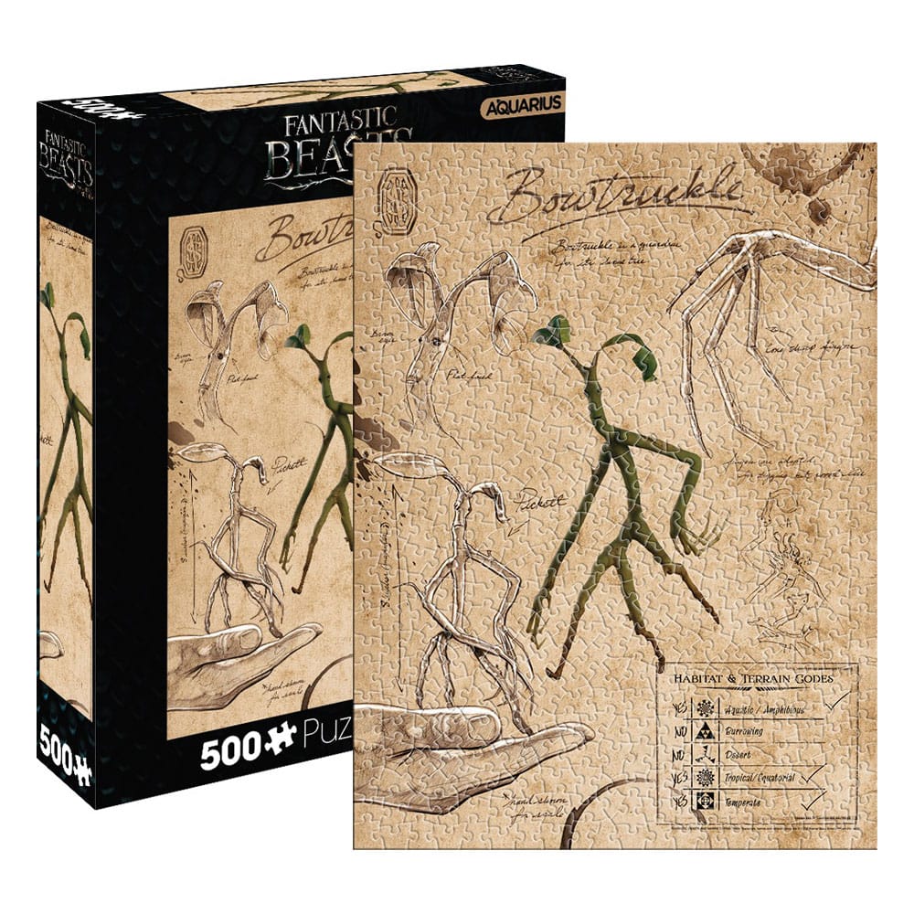 Harry Potter: Fantastic Beasts - Bowtruckle 500 Piece Jigsaw Puzzle P052923
