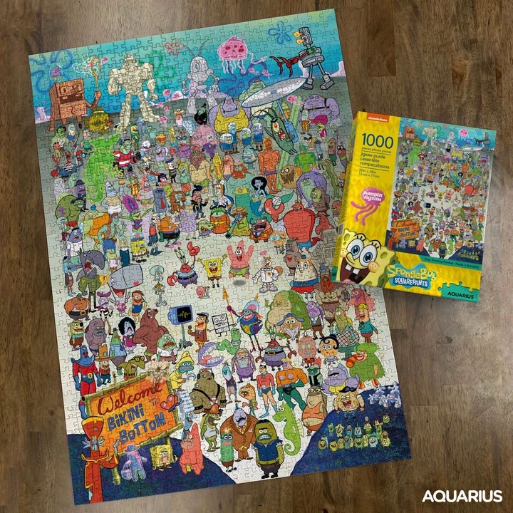 SpongeBob Jigsaw Puzzle Cast (1000 pieces) P052931
