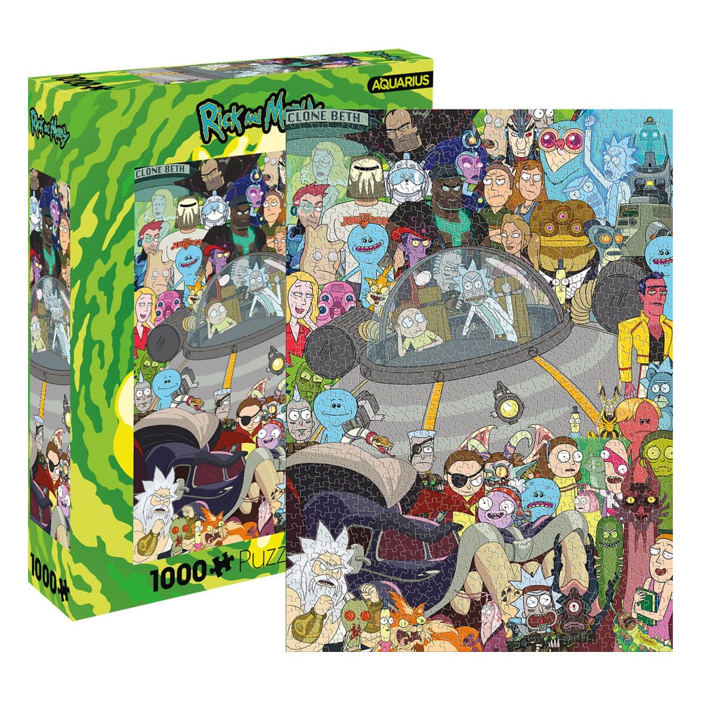 Rick and Morty Jigsaw Puzzle Group (1000 pieces) P052937