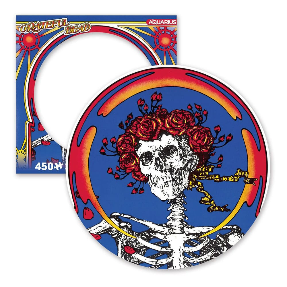 Grateful Dead: Skull & Roses 450 Piece Picture Disc Jigsaw Puzzle P052998