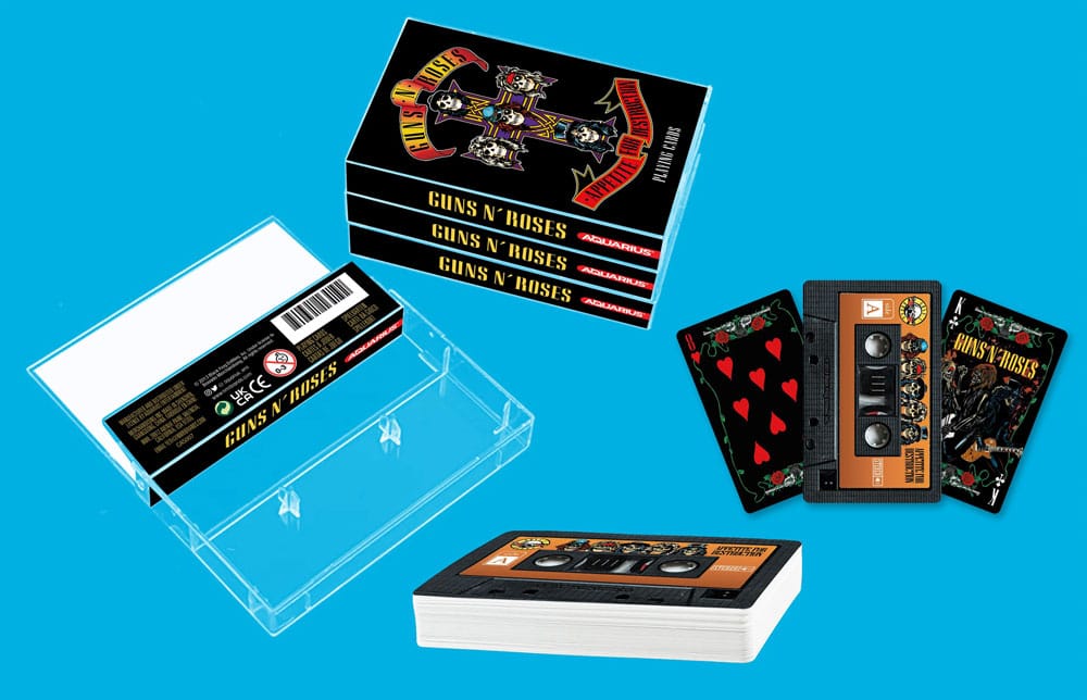 Guns N' Roses Playing Cards Cassette (PDQ) P053002