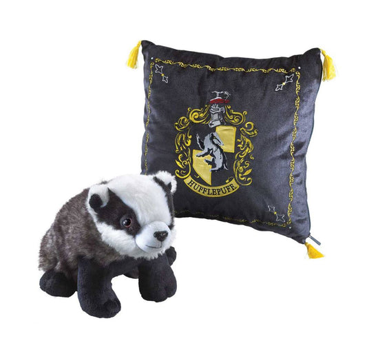 Harry Potter House Mascot Cushion with Plush Figure Hufflepuff P053549