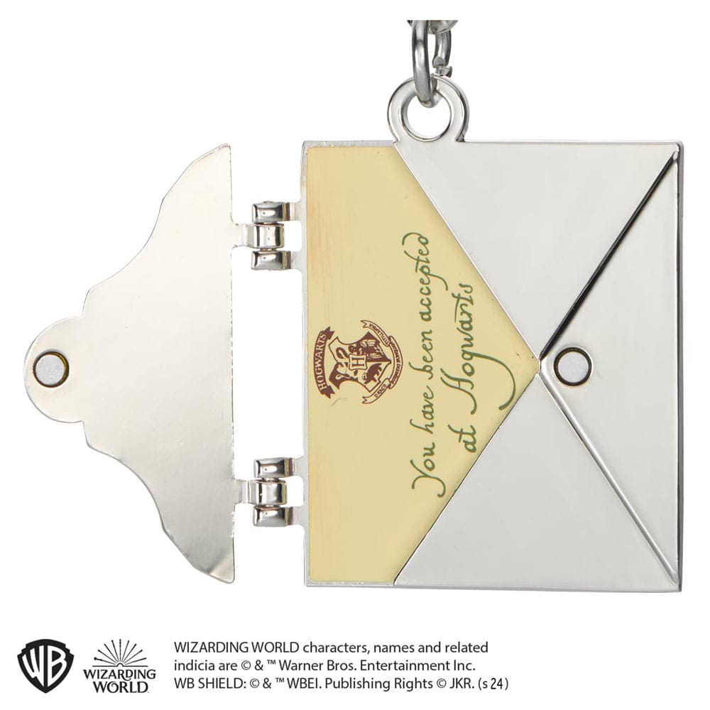Harry Potter Metal Keychain Hogwarts Acceptance Letter P053555