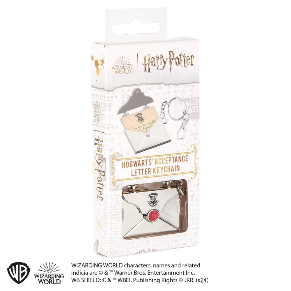 Harry Potter Metal Keychain Hogwarts Acceptance Letter P053555