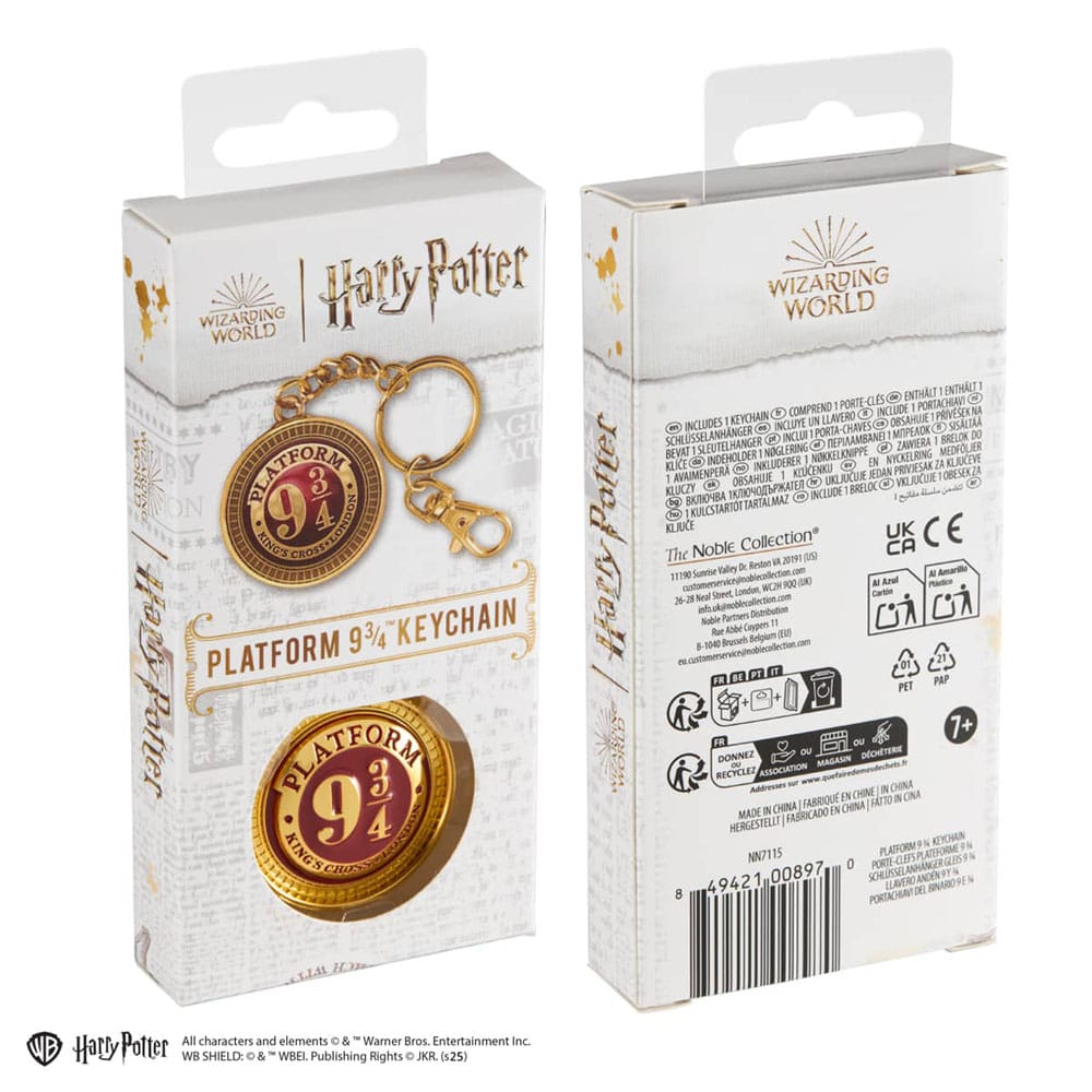 Harry Potter Metal Keychain Platform 9 3/4 P065419