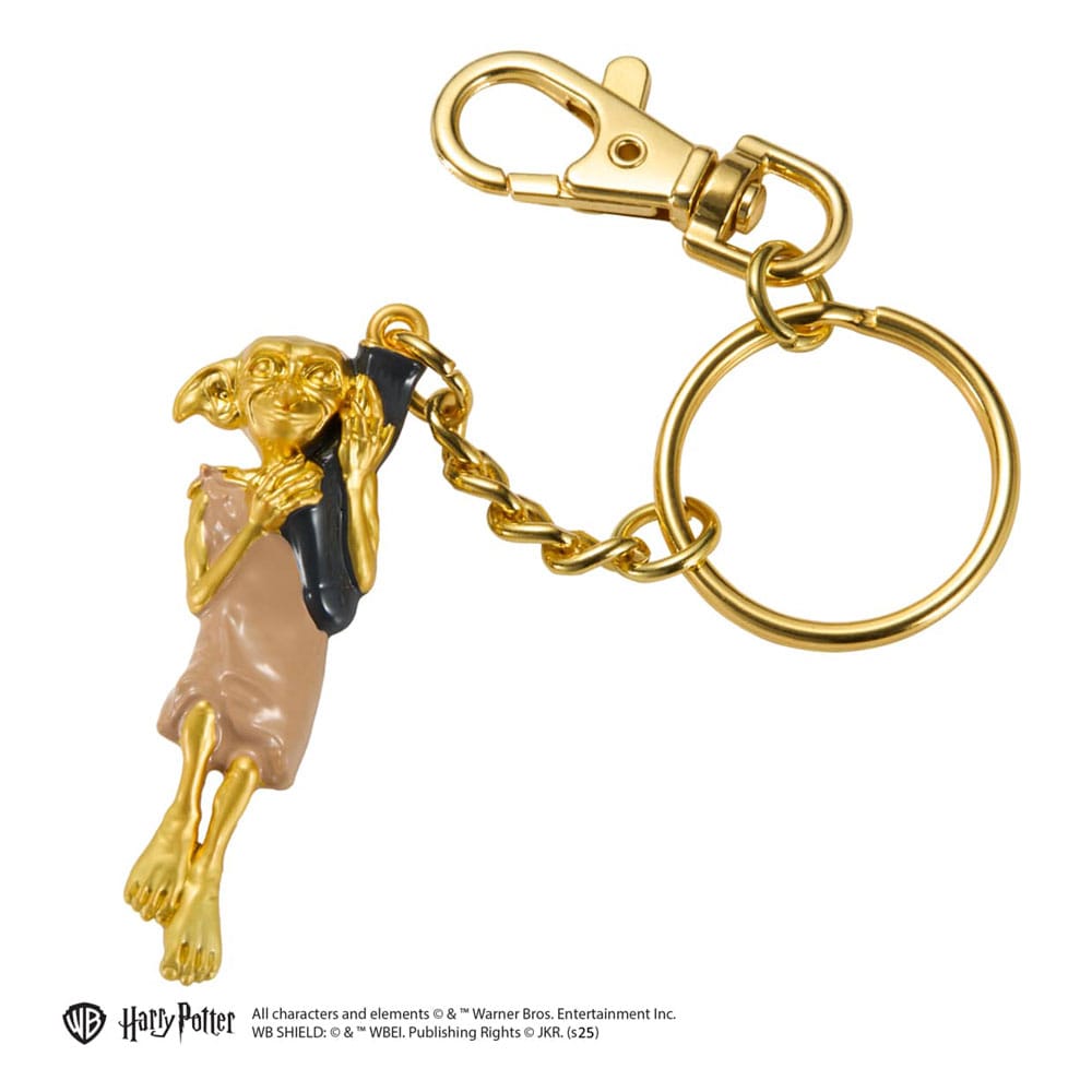 Harry Potter Metal Keychain Dobby gold-coloured 11 cm P066497