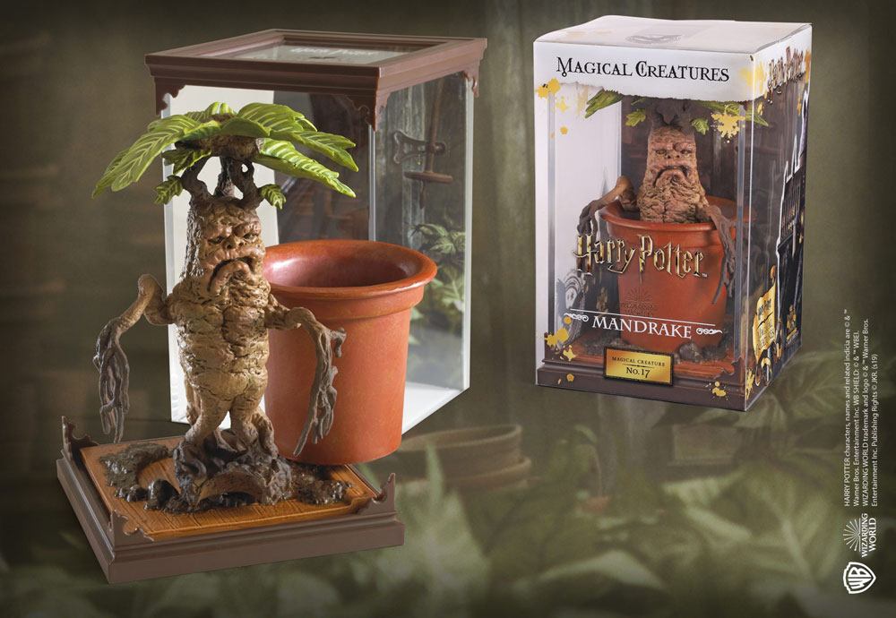 Harry Potter Magical Creatures Statue Mandrake 13 cm P053618