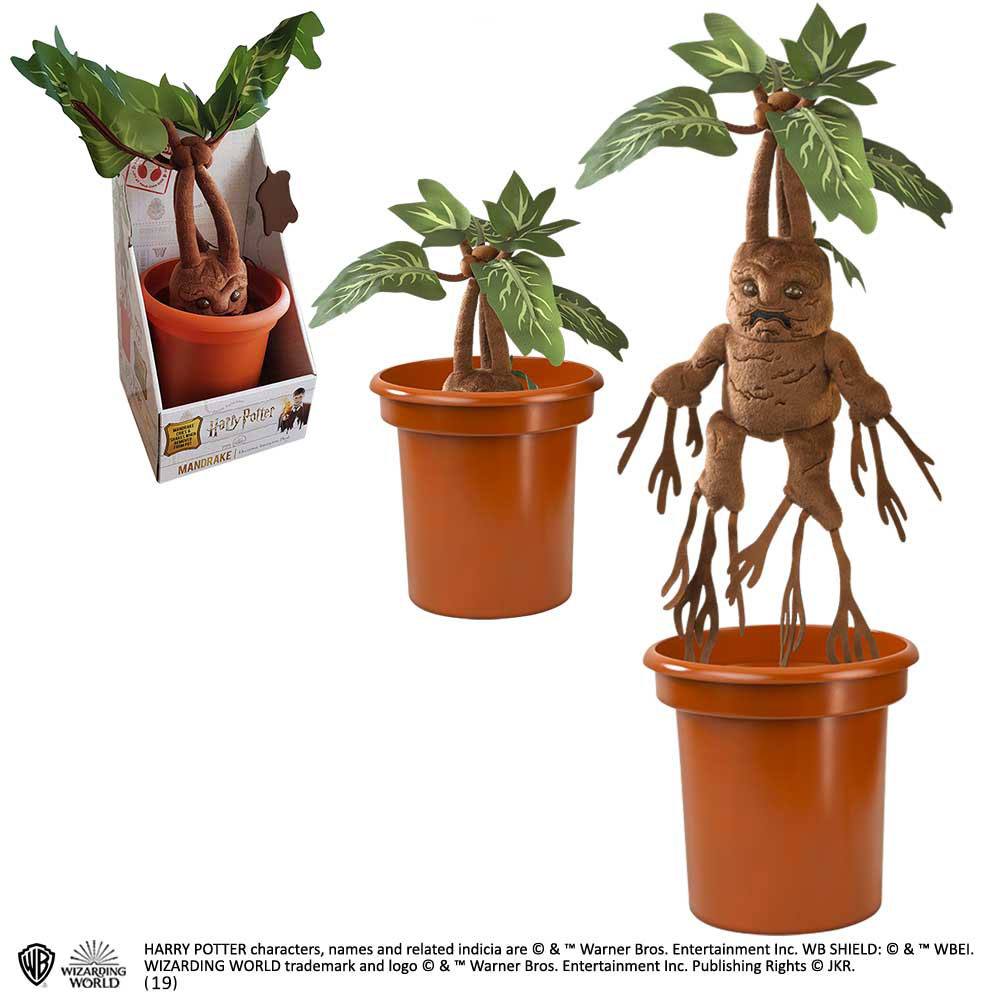 Harry Potter Interactive Plush Figure Mandrake 30 cm P053673
