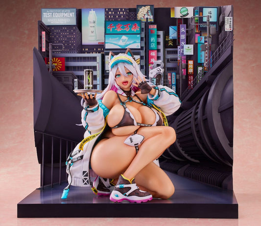 Original Character Statue 1/4 Meido-Busou: Ax Street ver. Pixel Philia Edition 37 cm P069096