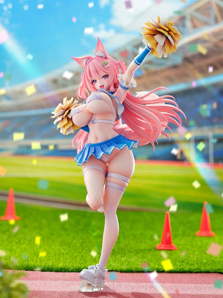 Original Character Statue 1/5 Kemomimi Cheer Girl illustration by Yatanuki Kei 35 cm P067951