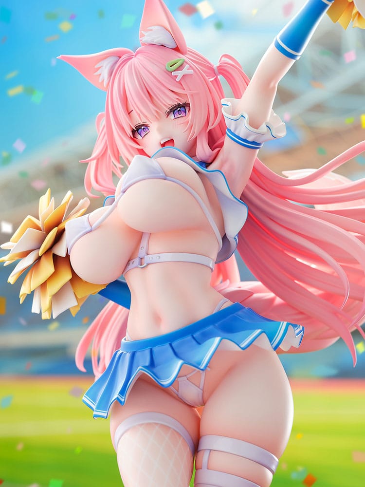 Original Character Statue 1/5 Kemomimi Cheer Girl illustration by Yatanuki Kei 35 cm P067951