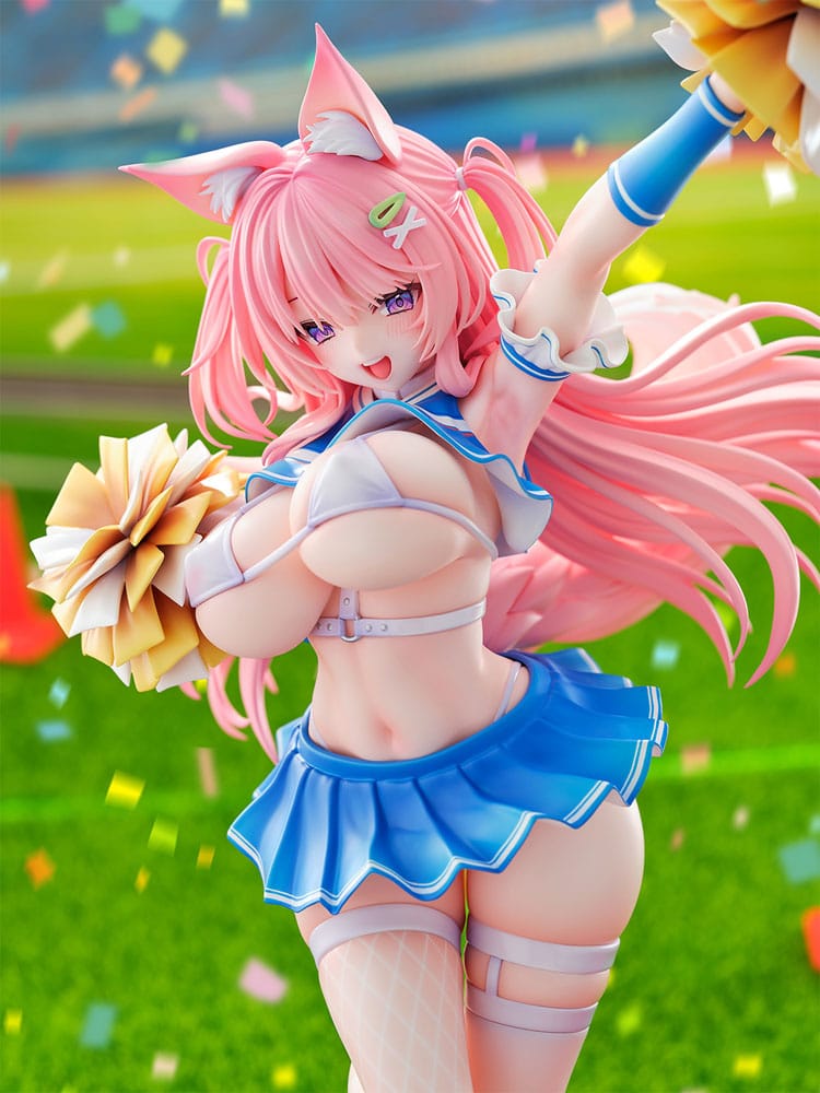 Original Character Statue 1/5 Kemomimi Cheer Girl illustration by Yatanuki Kei 35 cm P067951