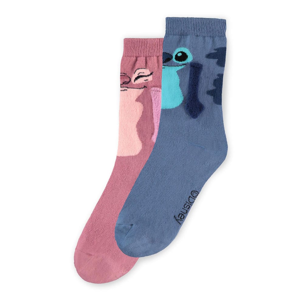 Lilo & Stitch Socks Let's Hold Hands 39-42 P053777
