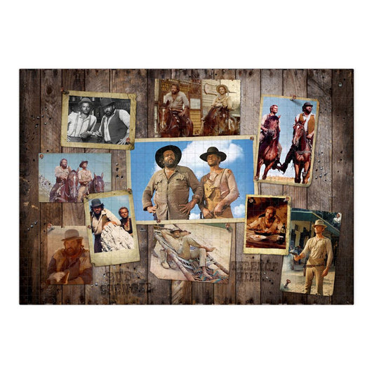 Bud Spencer & Terence Hill Jigsaw Puzzle Western Photo Wall (1000 pieces) P053796