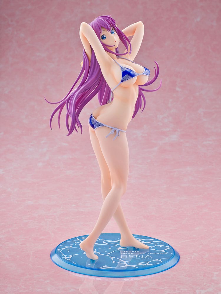 Grisaia Phantom Trigger PVC Statue 1/6 Rena Fukami Metallic Blue Ver. 28 cm P053930