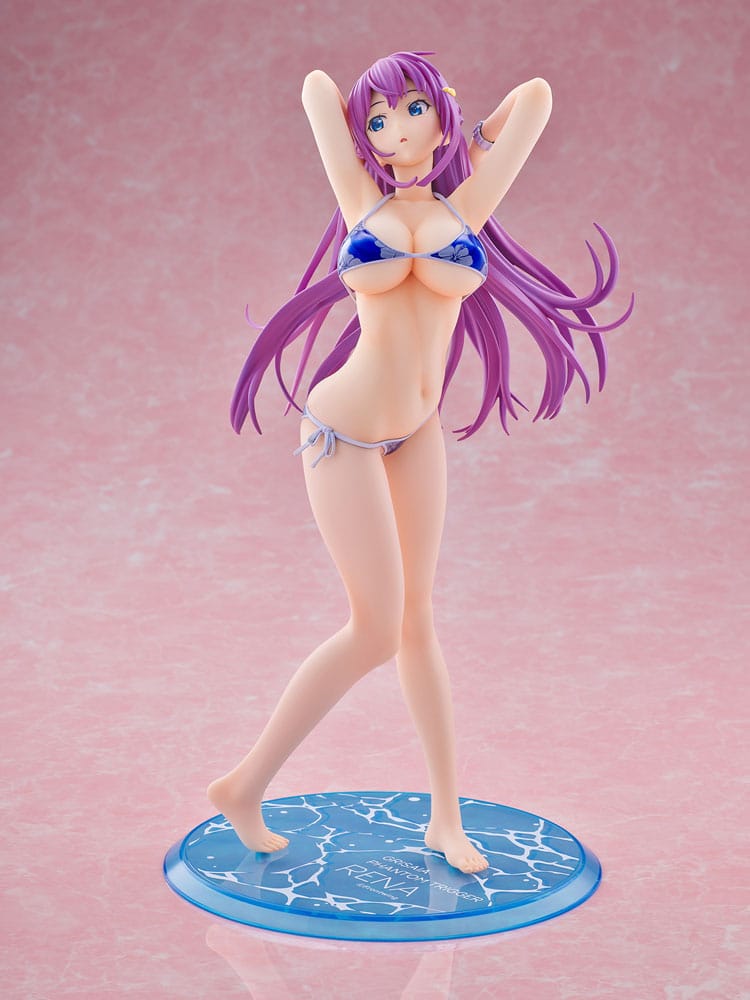 Grisaia Phantom Trigger PVC Statue 1/6 Rena Fukami Metallic Blue Ver. 28 cm P053930