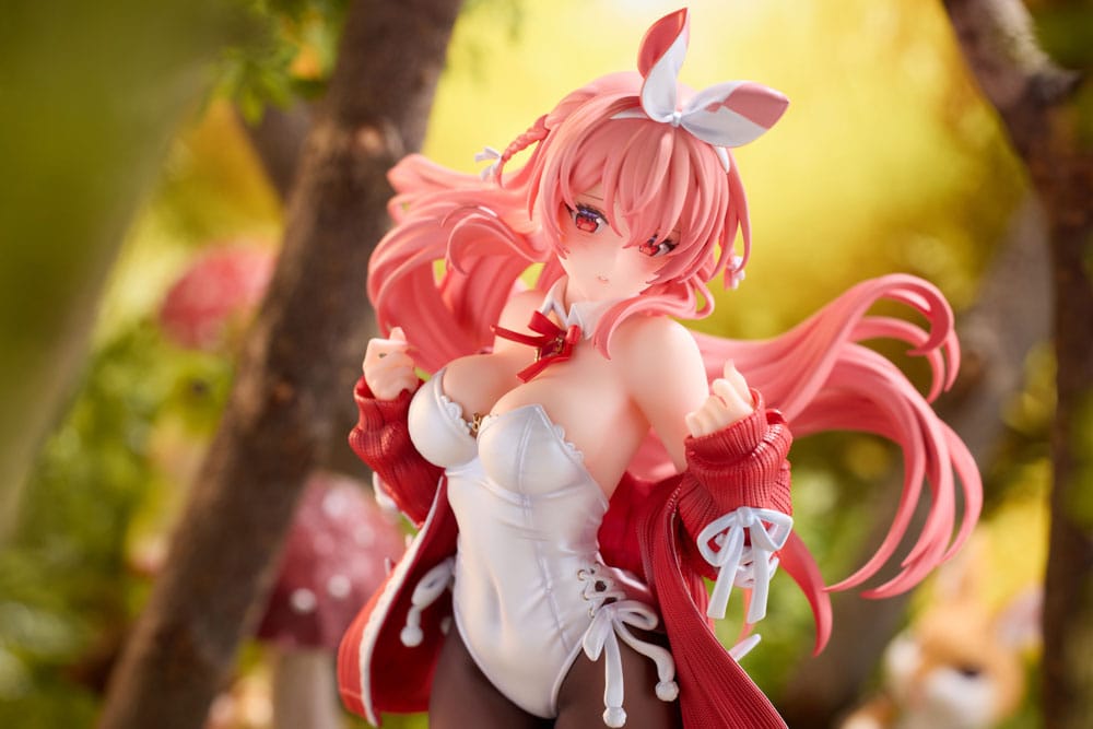 Original Character PVC 1/7 White Rabbit Illustrated by Rosuuri Deluxe Version 24 cm P053936